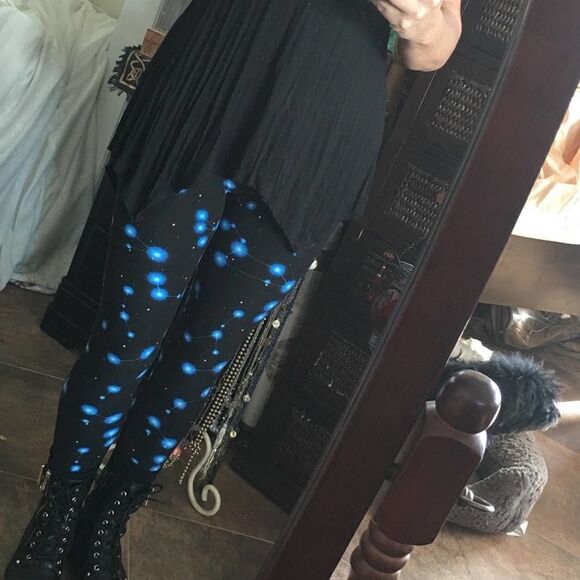 Hight Waistband Ultra Soft Space Leggings OS - Picture 7 of 7